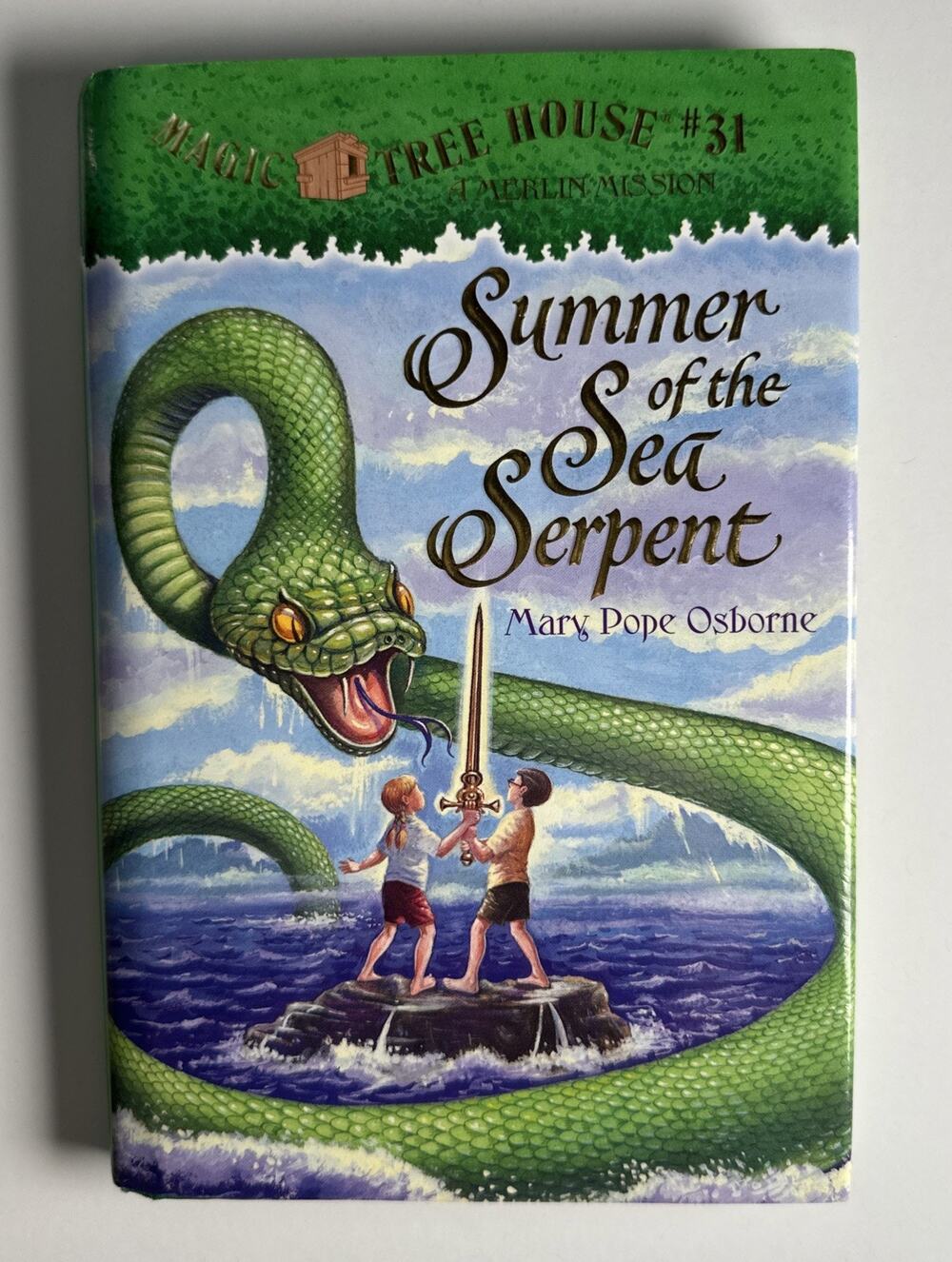 Summer of the Sea Serpent by Mary Pope Osborne (2004, Hardcover) 1st Edition